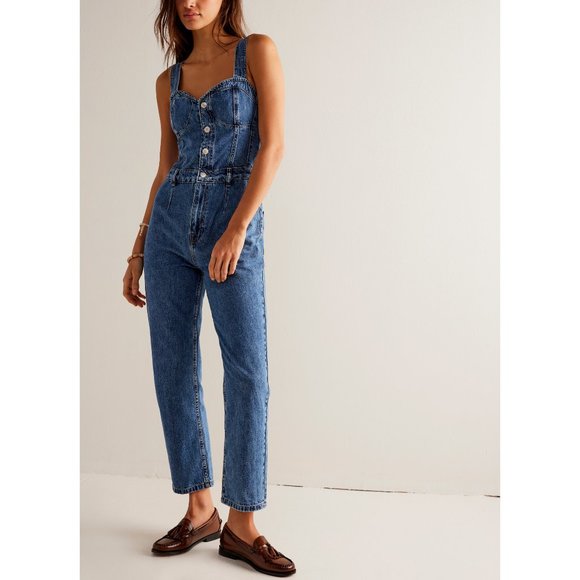 FREE PEOPLE Kensington Jumpsuit / Rocky - Picture 2 of 6